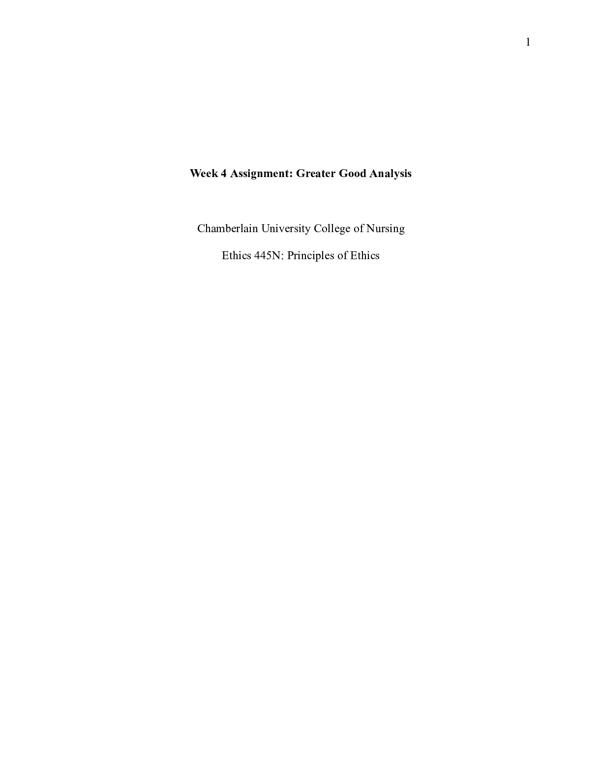 Preview image of Week_4_Assignment_Greater_Good_Analysis.docx    Week 4 Assignment: Greater Good Analysis document